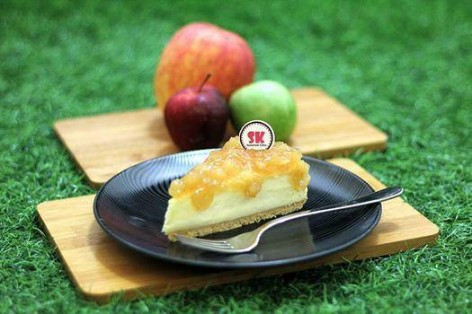 Apple Cheesecake - Whole Cake (Available Daily) - SK Homemade Cakes-Small 15cm--