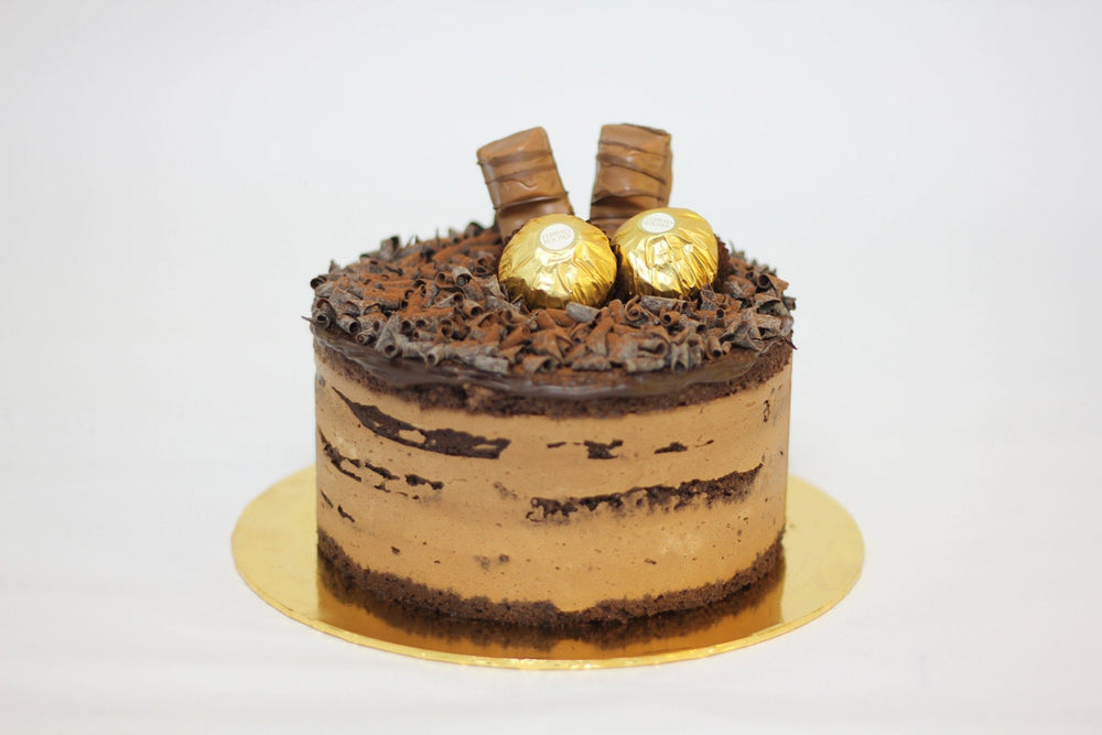 Dark 65% Chocolate Cake - Whole Cake (5-days Pre-order) - SK Homemade Cakes-Small 15cm--