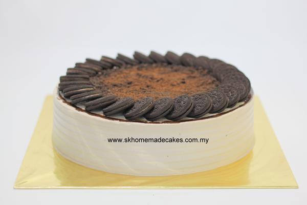 Eggless Chocolate Oreo Cake - 20cm Whole Cake (Available Daily) - SK Homemade Cakes-Medium 20cm--