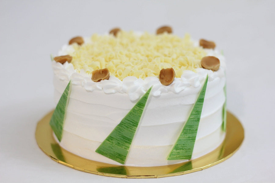 Eggless Macadamia Cake - 20cm Whole Cake (Available Daily) - SK Homemade Cakes-Medium 20cm--