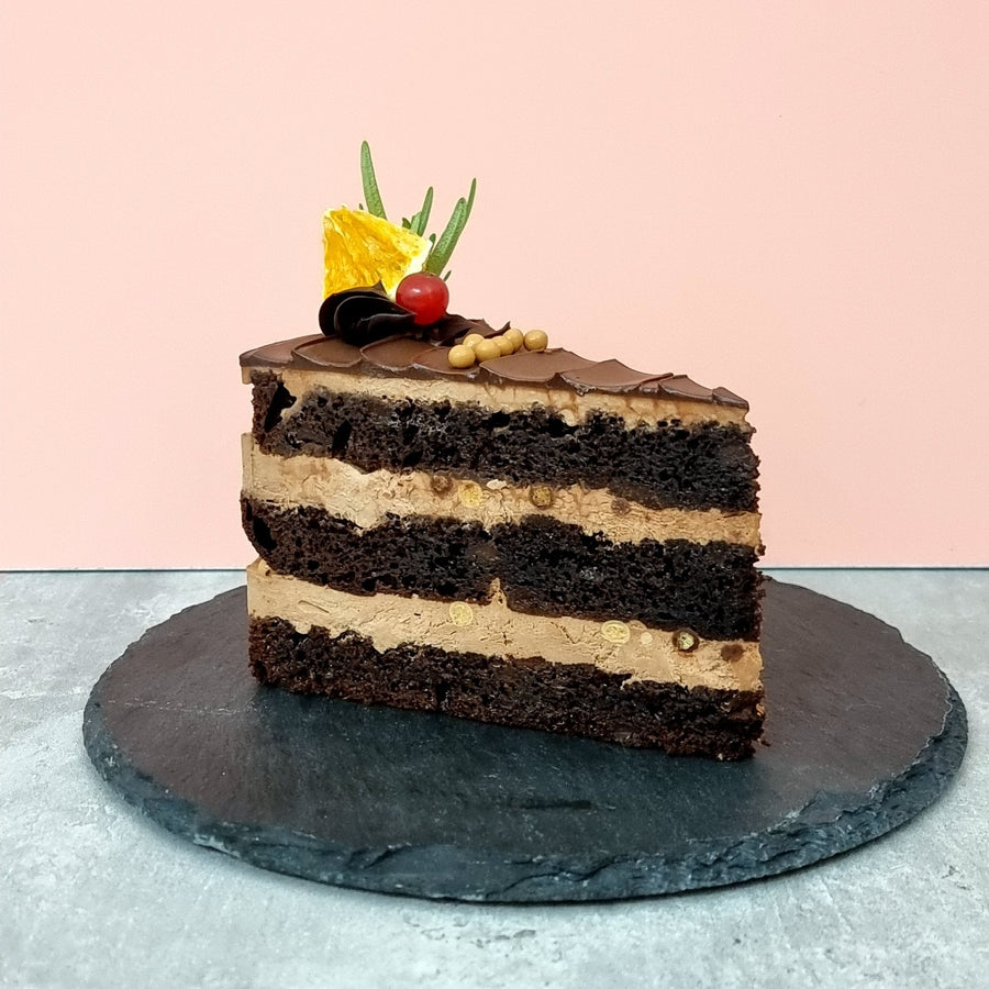 NEW! Valrhona Chocolate Royale Cake - Whole Cake (5-days Pre-order) - SK Homemade Cakes-Small 15cm--